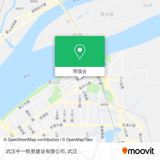 武汉中一投资建设有限公司地图