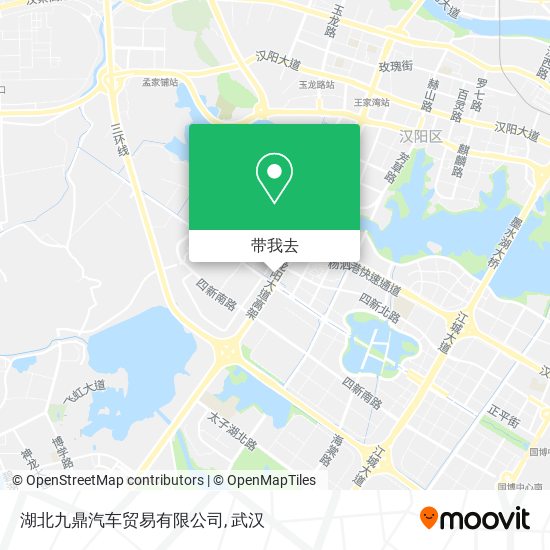 湖北九鼎汽车贸易有限公司地图