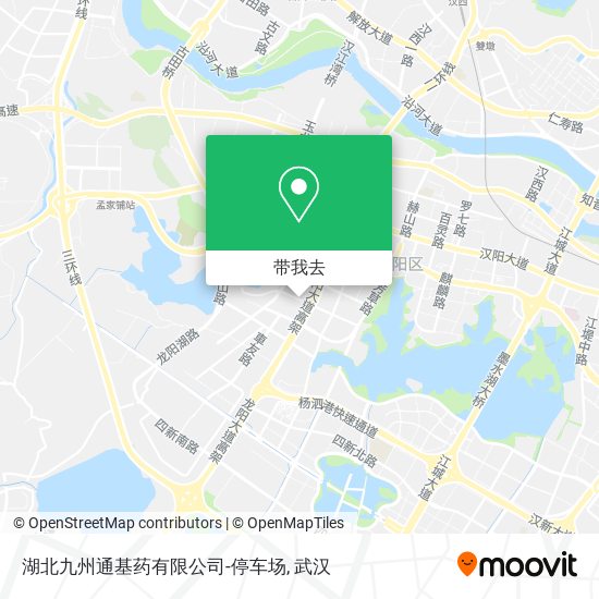 湖北九州通基药有限公司-停车场地图