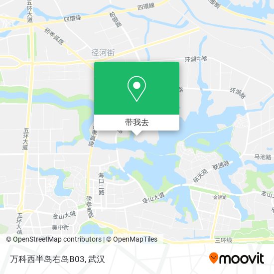 万科西半岛右岛B03地图