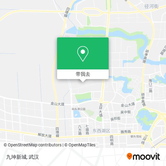 九坤新城地图