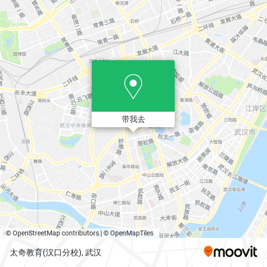 太奇教育(汉口分校)地图