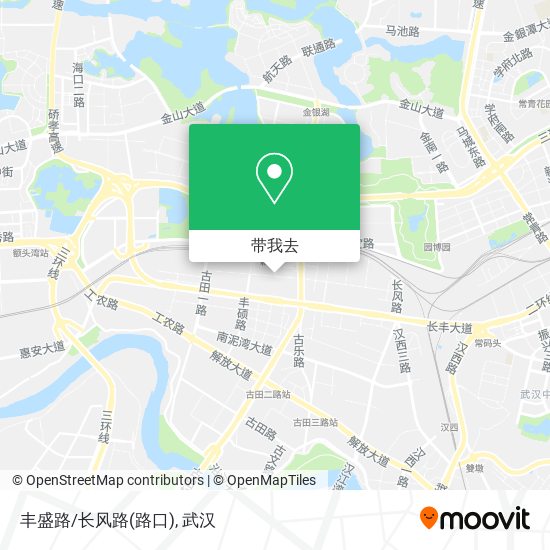 丰盛路/长风路(路口)地图