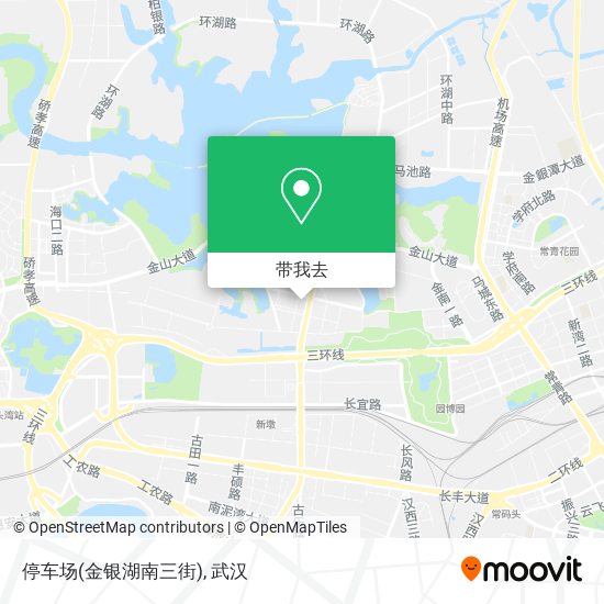 停车场(金银湖南三街)地图