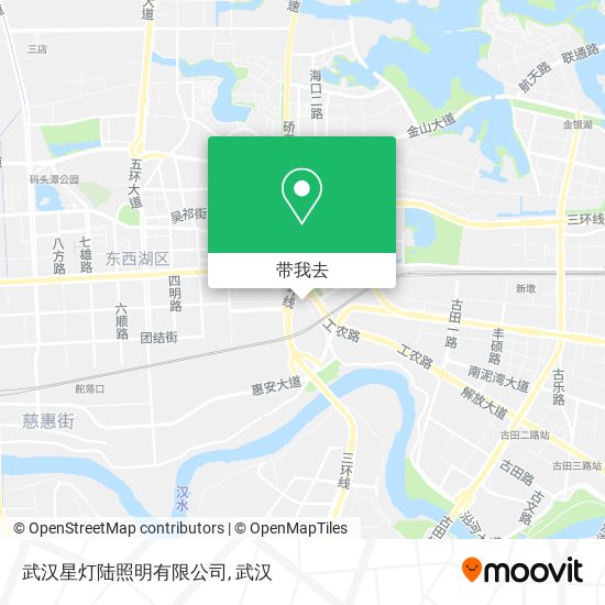 武汉星灯陆照明有限公司地图