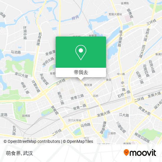萌食界地图