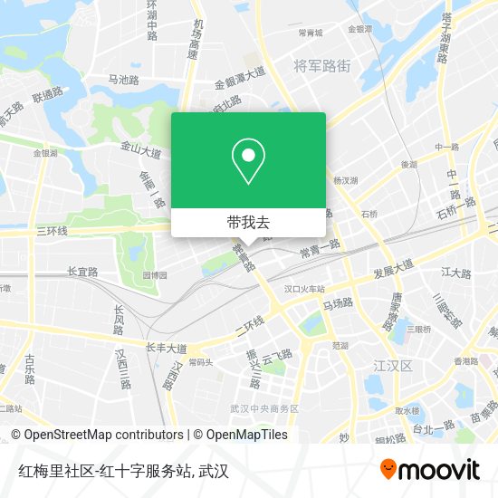 红梅里社区-红十字服务站地图