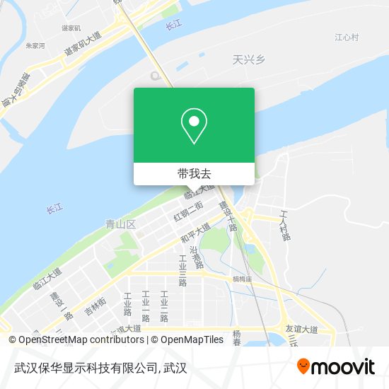 武汉保华显示科技有限公司地图