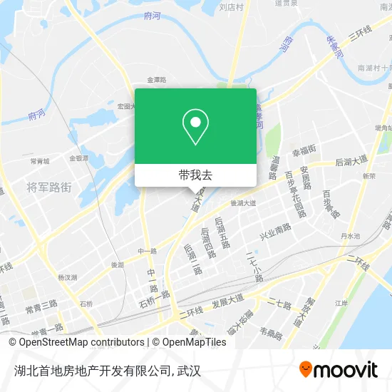 湖北首地房地产开发有限公司地图