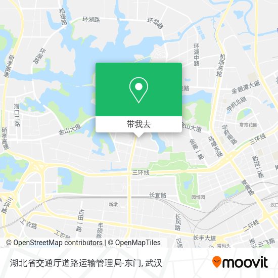 湖北省交通厅道路运输管理局-东门地图