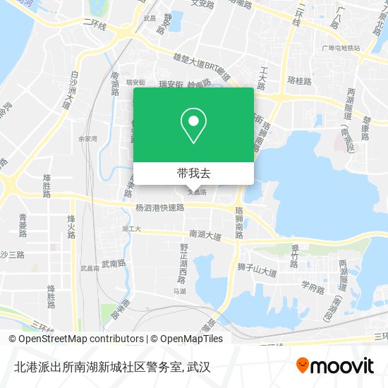 北港派出所南湖新城社区警务室地图