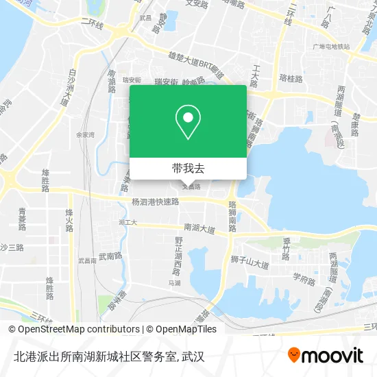 北港派出所南湖新城社区警务室地图