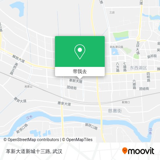 革新大道新城十三路地图