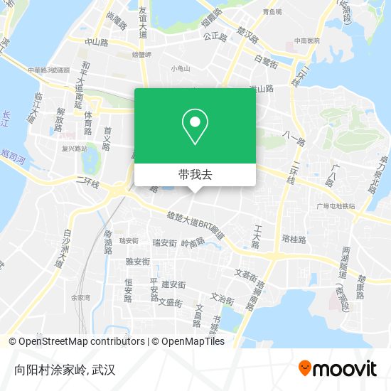 向阳村涂家岭地图