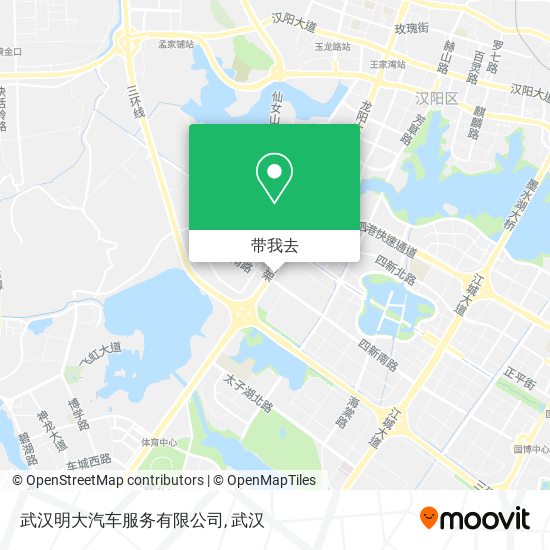 武汉明大汽车服务有限公司地图