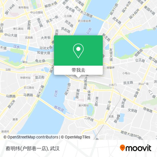 蔡明纬(户部巷一店)地图