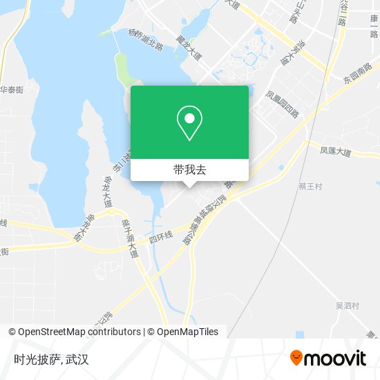 时光披萨地图
