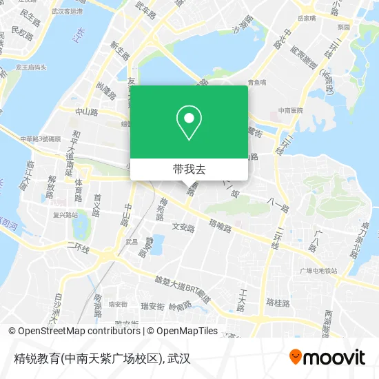 精锐教育(中南天紫广场校区)地图