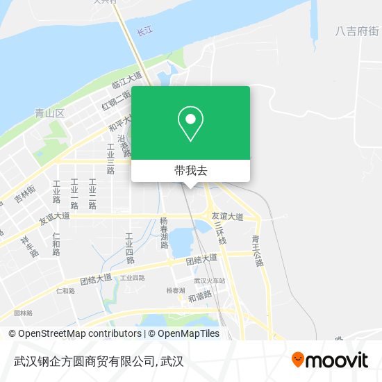 武汉钢企方圆商贸有限公司地图