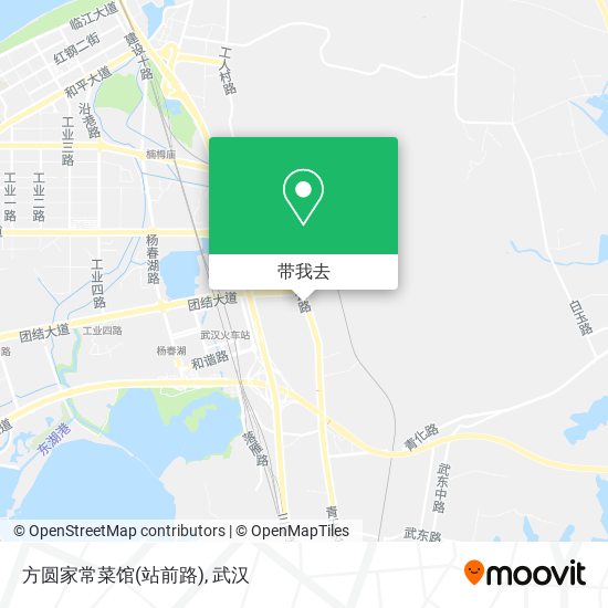 方圆家常菜馆(站前路)地图