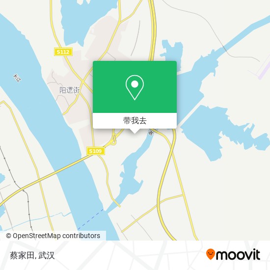 蔡家田地图