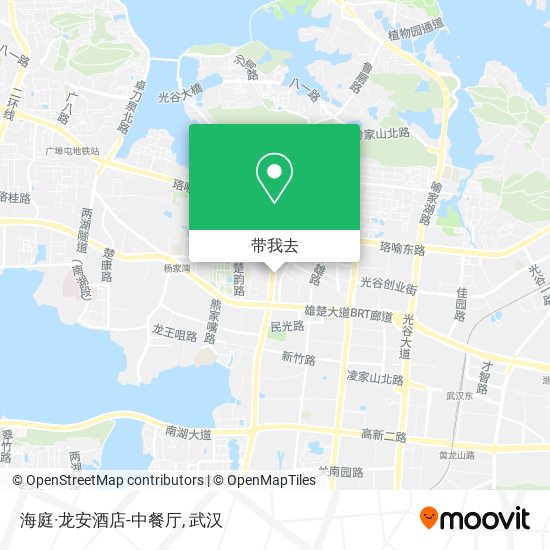 海庭·龙安酒店-中餐厅地图