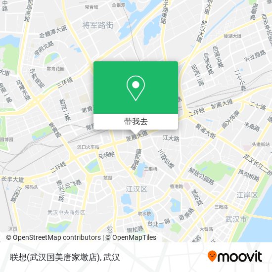 联想(武汉国美唐家墩店)地图