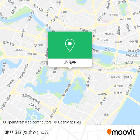 雅丽花园(红光路)地图