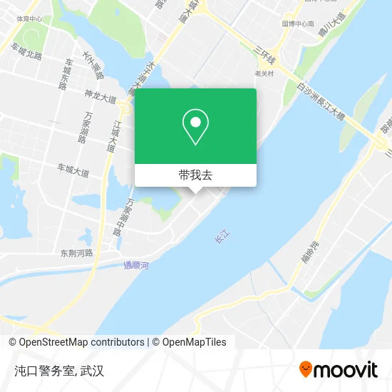 沌口警务室地图