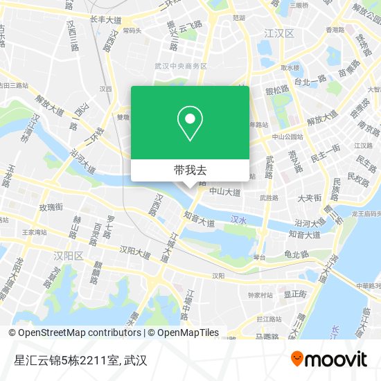 星汇云锦5栋2211室地图
