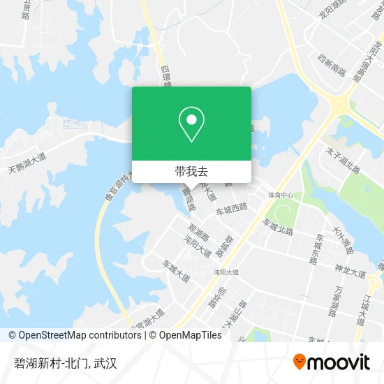 碧湖新村-北门地图