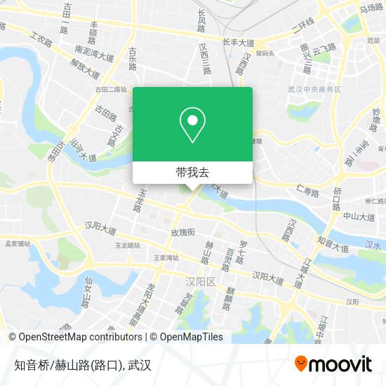 知音桥/赫山路(路口)地图