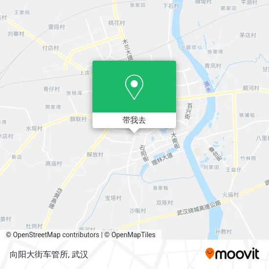 向阳大街车管所地图