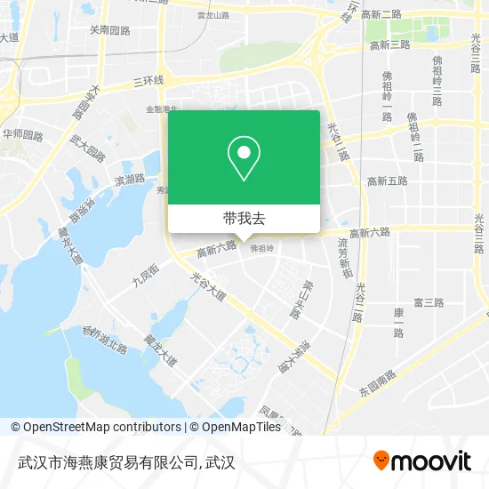 武汉市海燕康贸易有限公司地图