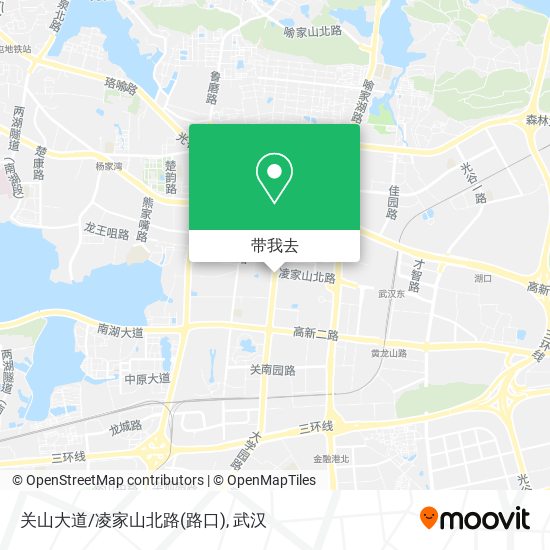 关山大道/凌家山北路(路口)地图