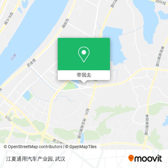 江夏通用汽车产业园地图