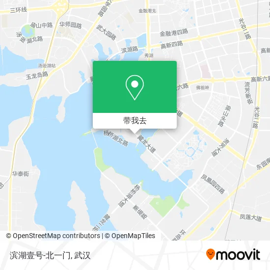 滨湖壹号-北一门地图