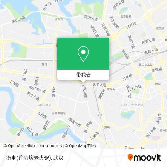 街电(香渝坊老火锅)地图