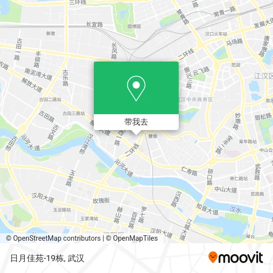 日月佳苑-19栋地图
