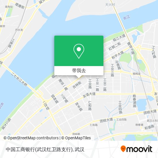 中国工商银行(武汉红卫路支行)地图