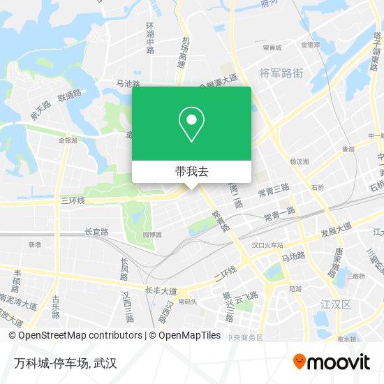 万科城-停车场地图