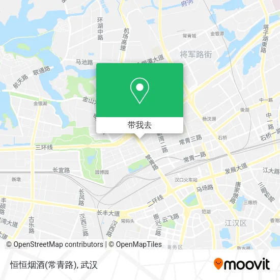 恒恒烟酒(常青路)地图