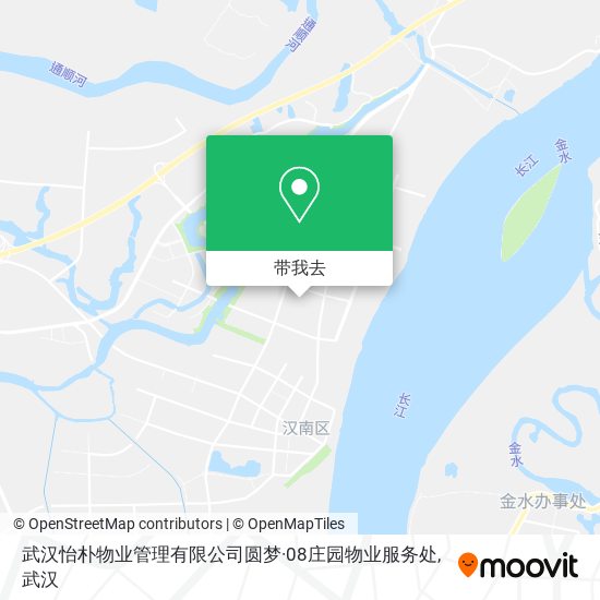 武汉怡朴物业管理有限公司圆梦·08庄园物业服务处地图