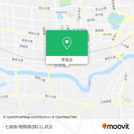 七雄路/朝阳路(路口)地图