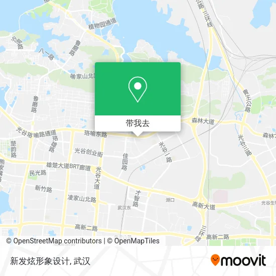 新发炫形象设计地图