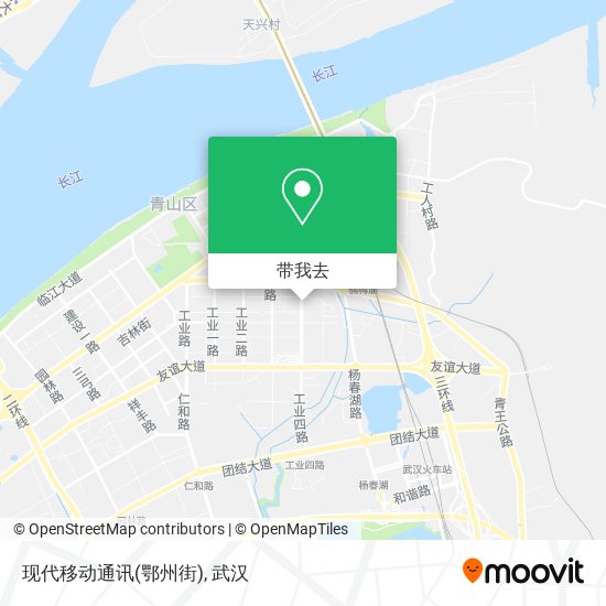 现代移动通讯(鄂州街)地图