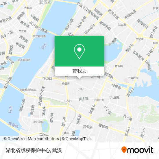 湖北省版权保护中心地图