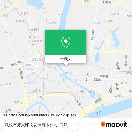武汉市海光印刷发展有限公司地图