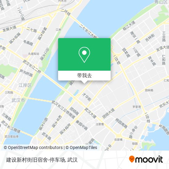 建设新村街旧宿舍-停车场地图