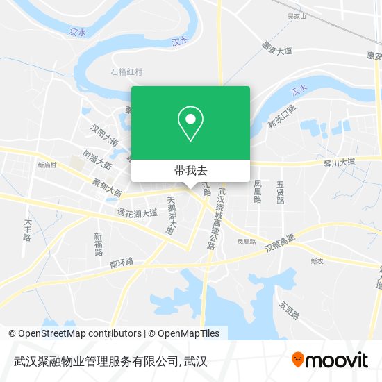 武汉聚融物业管理服务有限公司地图
